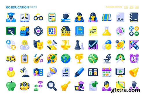 60 Education Icons