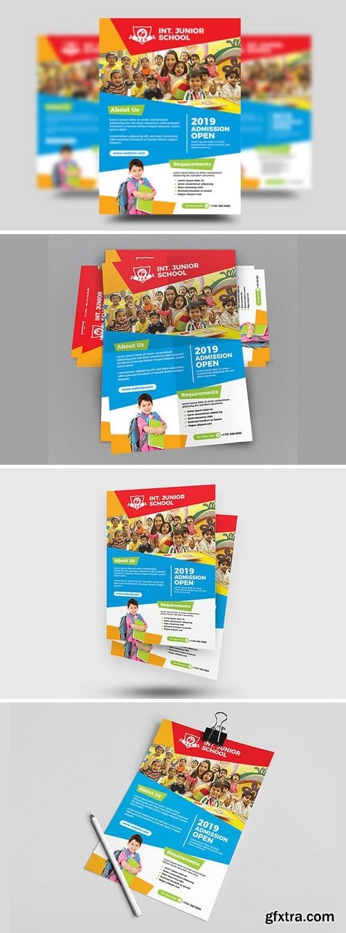 Junior School Flyer Template