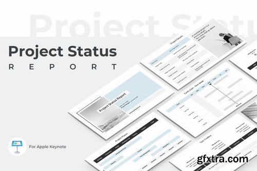 Project Status Report PowerPoint and Keynote