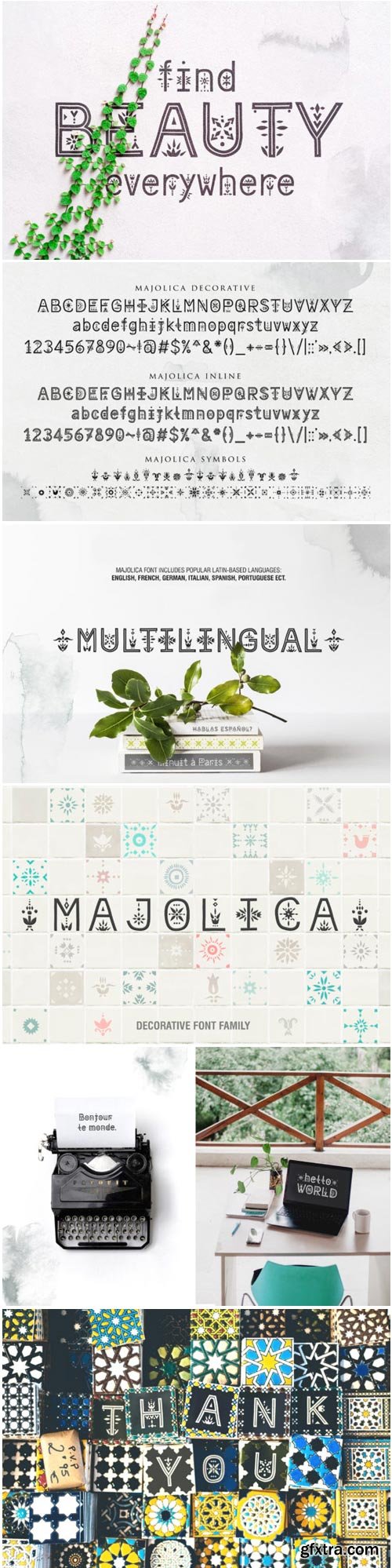 Majolica Font