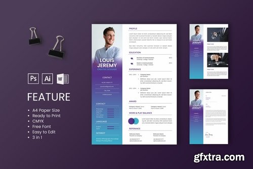 Professional CV And Resume Templates