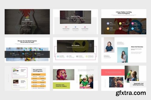 Javiska Kindergarten and Preschool Google Slides