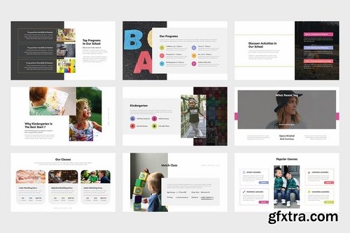 Javiska Kindergarten and Preschool Google Slides