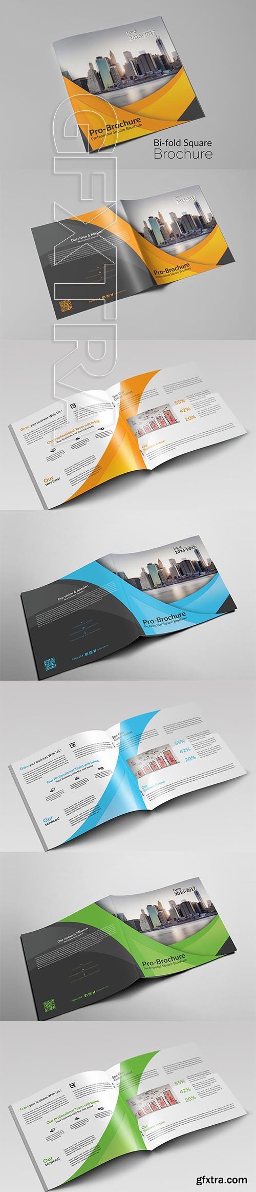 CreativeMarket - Bi-fold Brochure 3519282