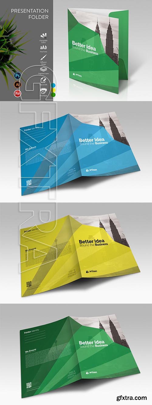 CreativeMarket - Presentation Folder 3581782