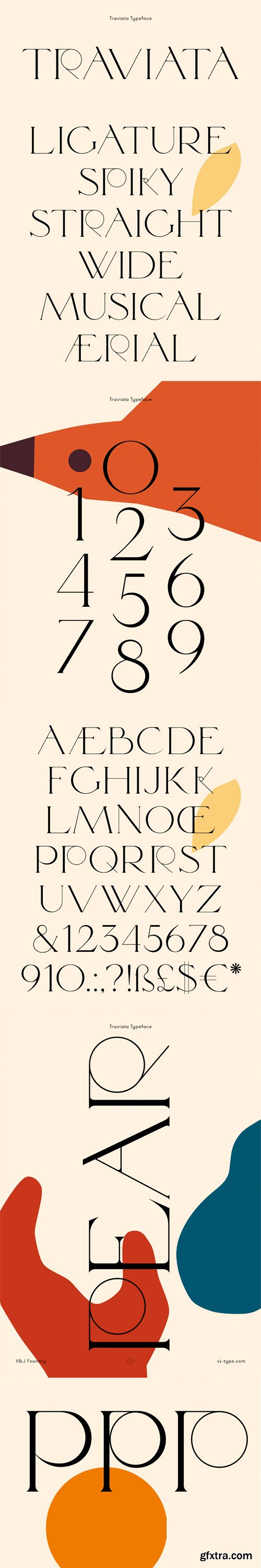 VJ Traviata Typeface