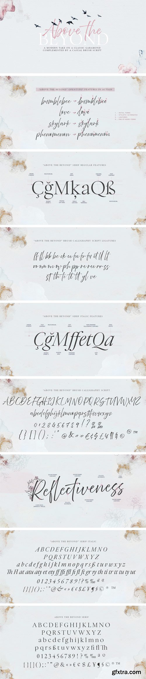 Above the Beyond Font Family