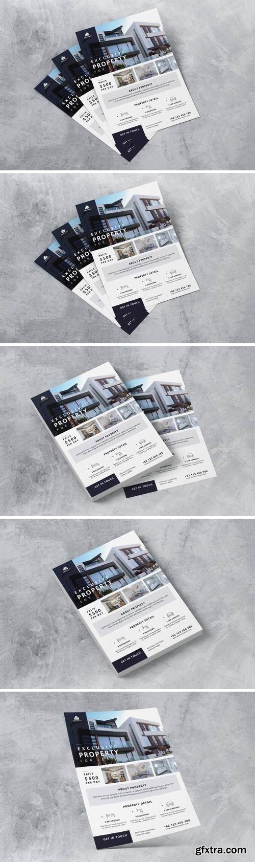 Family Residence Property AI and PSD Flyer Vol.2