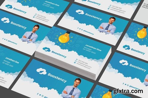 Content Marketing Agency Business Card