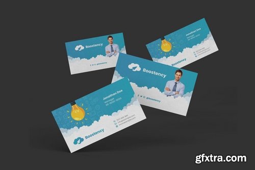 Content Marketing Agency Business Card