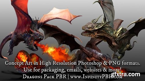 Dragons Pack PBR