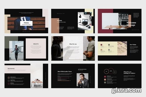 Nokuta Startup Business Elegant Powerpoint