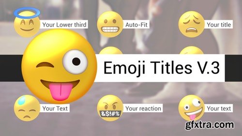 MotionArray Emoji Titles V.3 205446