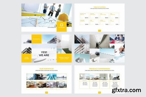 CONSTRUCTION - Powerpoint and Keynote Templates