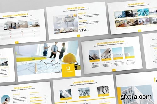 CONSTRUCTION - Powerpoint and Keynote Templates