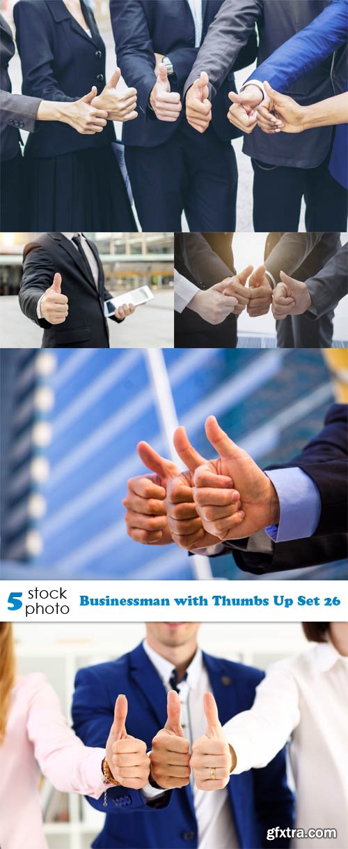 Photos - Businessman with Thumbs Up Set 26