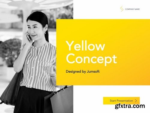 Yellow Concept Google Slides Template