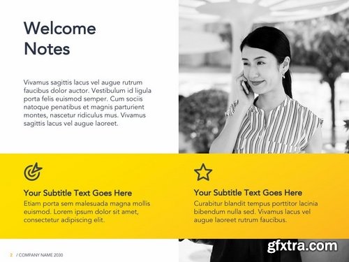 Yellow Concept Google Slides Template