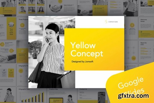 Yellow Concept Google Slides Template