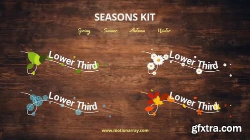 MotionArray  Seasons Kit 206029