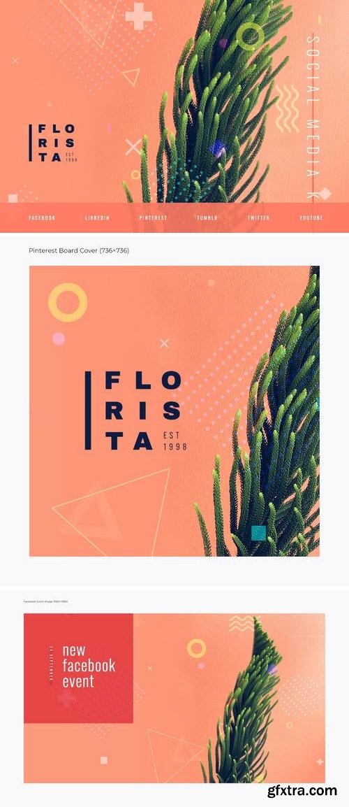 Floral Design Studio – Social Media Kit