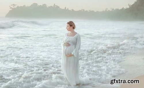 Jinky Art - Lifestyle Beach Maternity: Post Processing