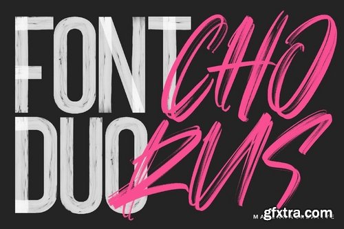 CM - Chorus SVG Brush Font 3647735