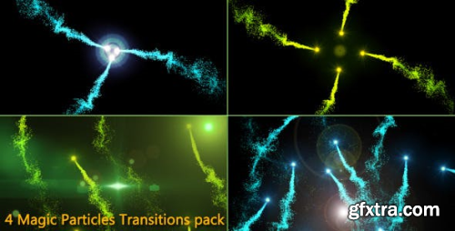 Videohive Magic Particles-Fantasy Transitions 3813373