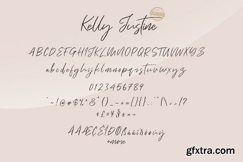 Just Kelly Justine Font Duo