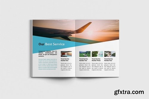 Travelista - A4 Travel Brochure Template