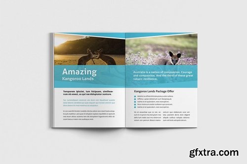 Travelista - A4 Travel Brochure Template