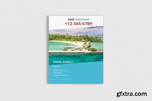 Travelista - A4 Travel Brochure Template