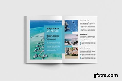 Travelista - A4 Travel Brochure Template