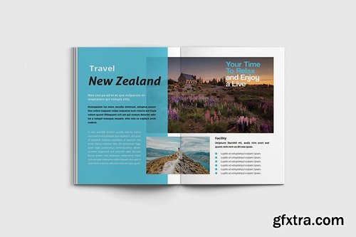 Travelista - A4 Travel Brochure Template