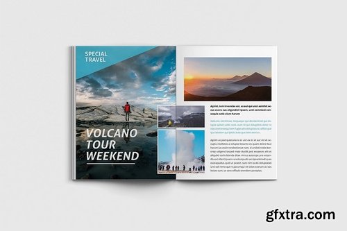 Travelista - A4 Travel Brochure Template