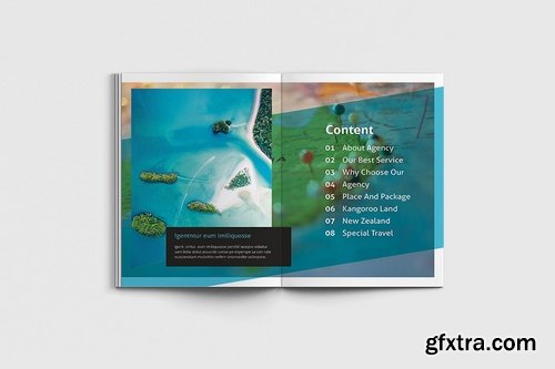 Travelista - A4 Travel Brochure Template