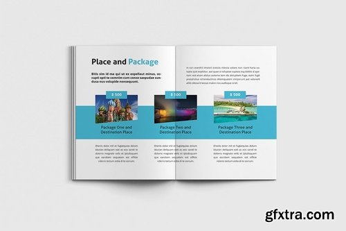 Travelista - A4 Travel Brochure Template