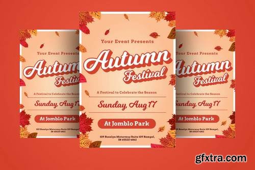 autumn fest Flyer