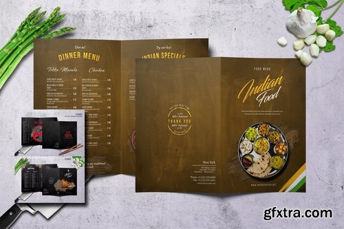 Oriental Bifold Menu Bundle