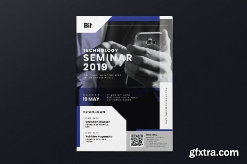 Technology Seminar AI and PSD Flyer Vol.1