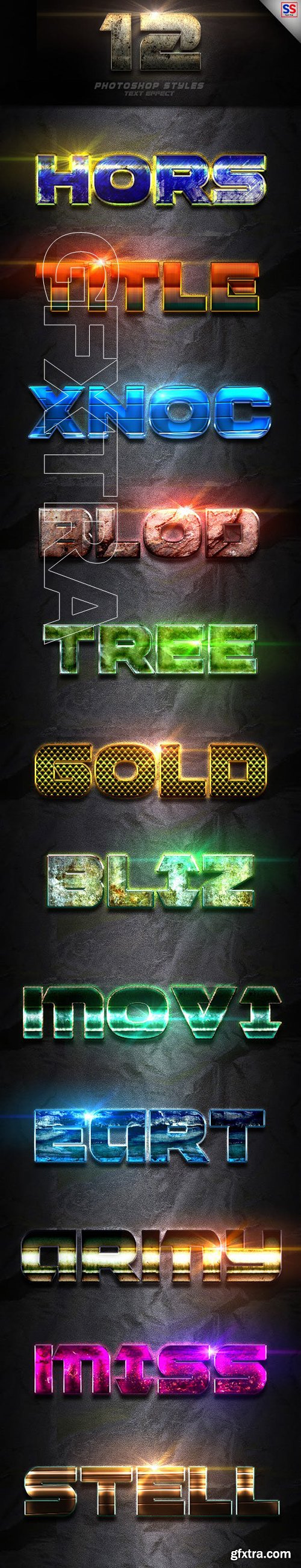 GraphicRiver - 12 Photoshop Text Effect Vol 10 23499047