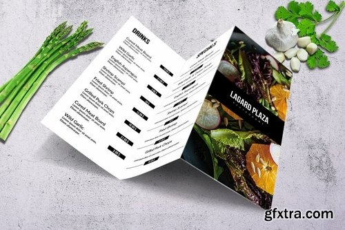 Trifold Food Menu Bundle