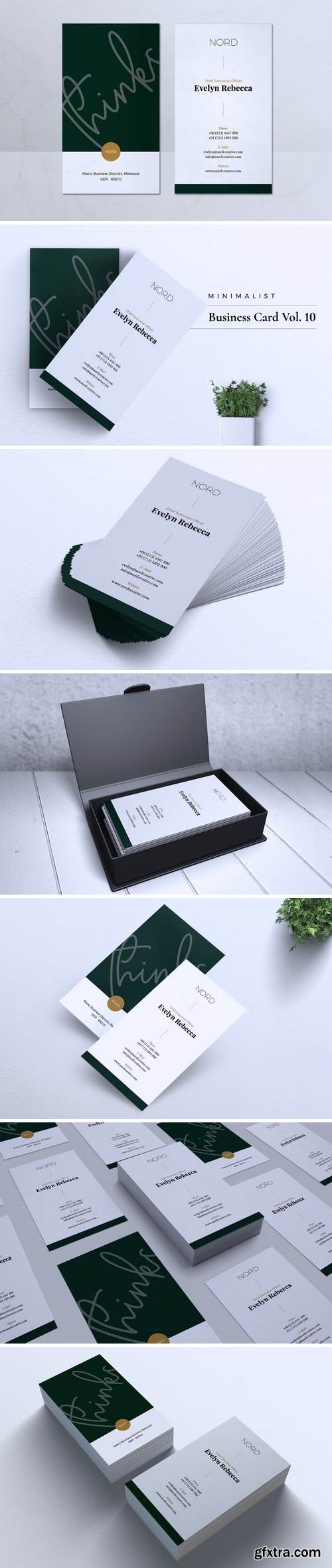 Minimalist Business Card Vol. 10