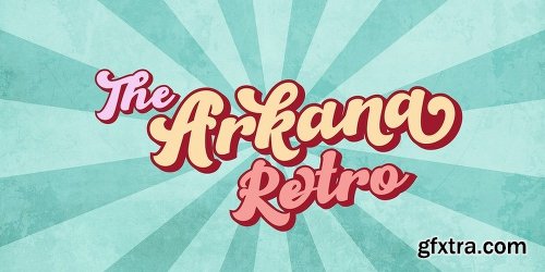 Arkana Font Family - 2 Fonts