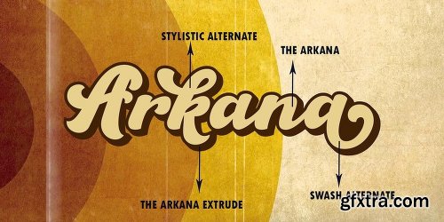 Arkana Font Family - 2 Fonts