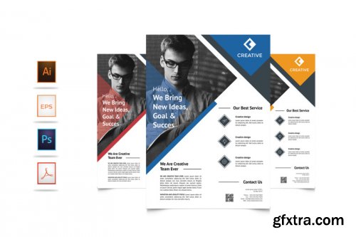 10 Professional Corporate Business Flyer bundle