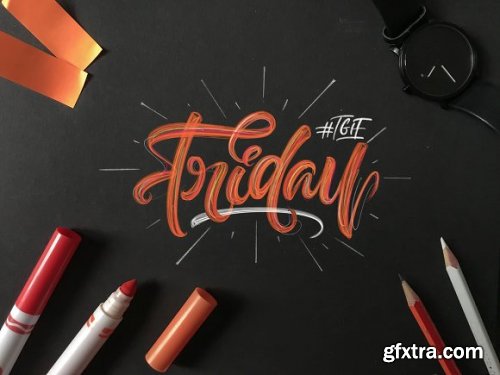 CreativeMarket - Lettering Brush-Pack for Procreate 3290977