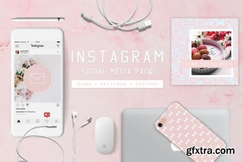 CreativeMarket - Instagram Pack 3517565