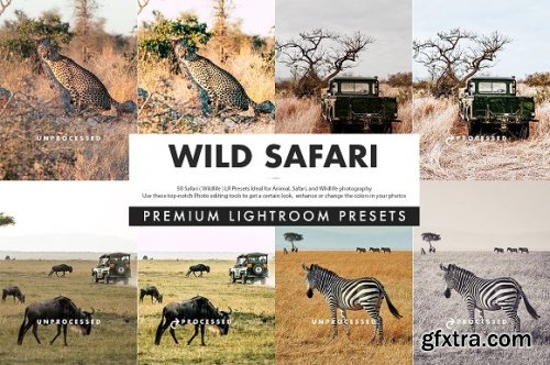 CreativeMarket - Wild Safari Lightroom Presets 3522923