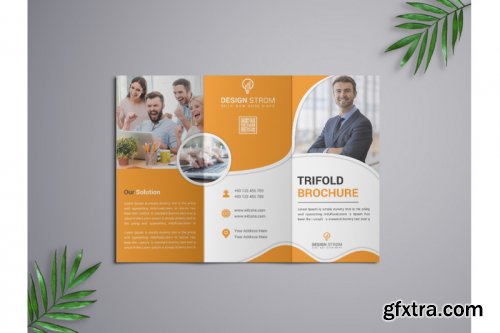 Letter Size trifold Brochure template